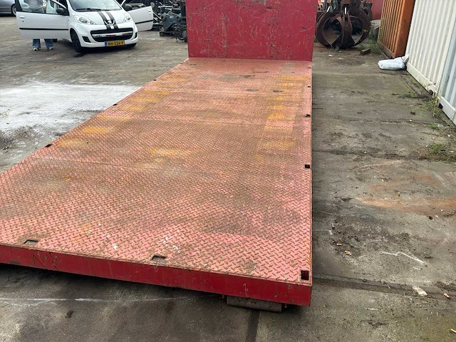 Container haakarm slede - afbeelding 5 van  8