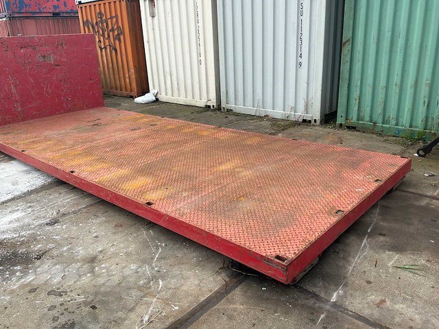 Container haakarm slede - afbeelding 6 van  8