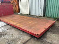 Container haakarm slede - afbeelding 6 van  8