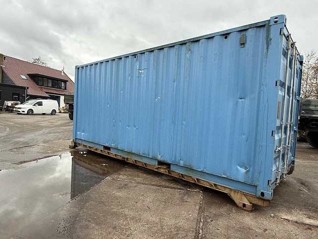 Container met haakarm - vrachtwagen onderdeel - afbeelding 6 van  7