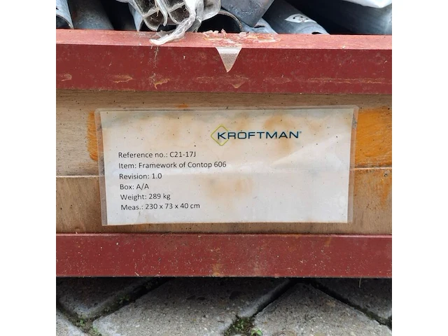 Containeroverkapping, kroftman, tc606 - afbeelding 5 van  6