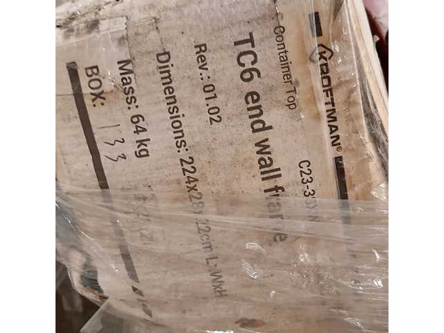 Containeroverkapping, kroftman - afbeelding 3 van  7