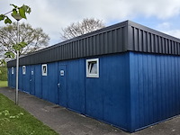 Containerunits met kleed en sanitair voorzieningen