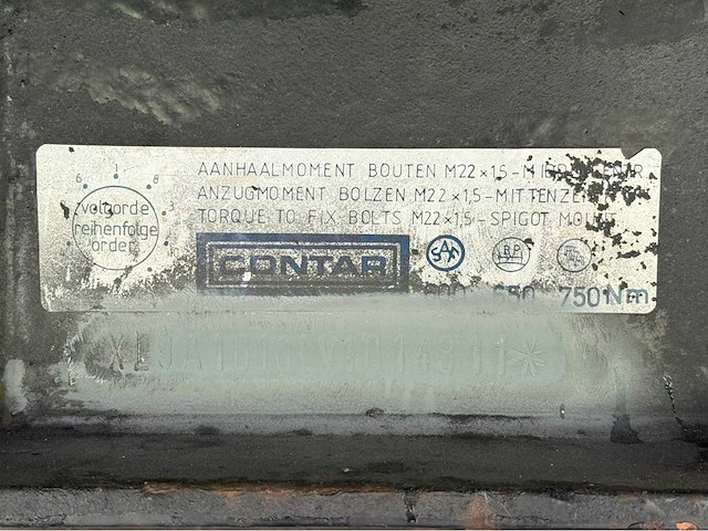 Contar - 1997 - a 1010 ld - aanhangwagen - afbeelding 11 van  31