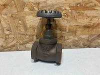 Conti pn32 70757-030-1.1/4" bsp bronzen klepafsluiter (6x) - afbeelding 3 van  7