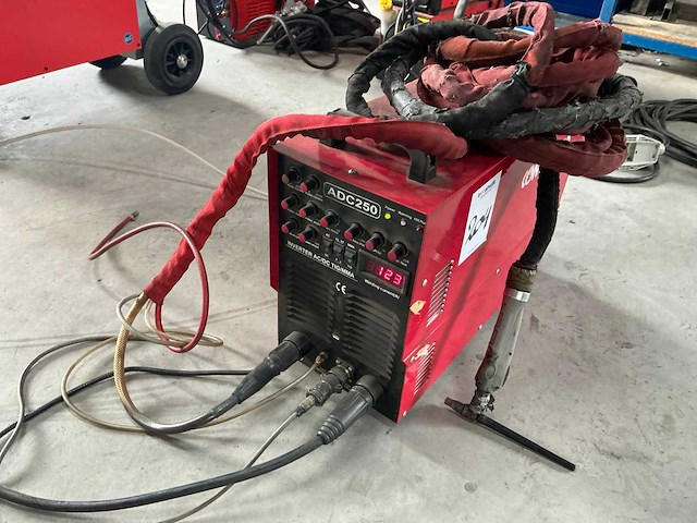 Conti-weld adc250 ac/dc tig lasmachine - afbeelding 2 van  6