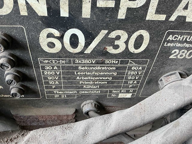 Conti-weld conti-plas 60/30 plasmasnijmachine - afbeelding 8 van  16