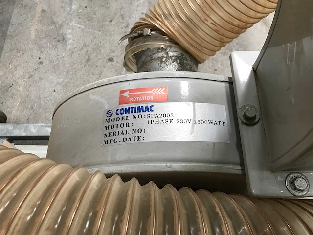 Contimac - - spa2003 - filter afzuiginstallatie - afbeelding 10 van  11