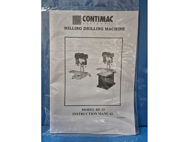Contimac - rf-31 - boor-freesmachine - afbeelding 18 van  20