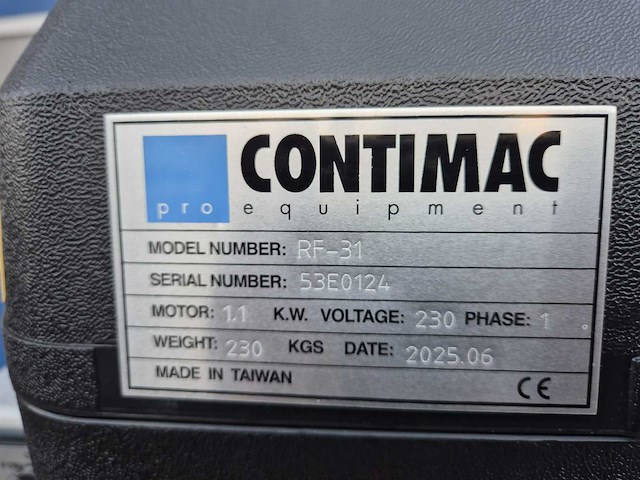 Contimac - rf-31 - boor-freesmachine - afbeelding 20 van  20