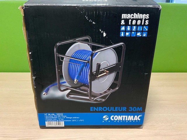 Contimac luchtslanghaspel 30m - afbeelding 2 van  6