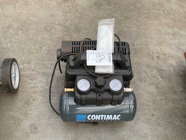 Contimac silent compact zuigercompressor - afbeelding 4 van  5