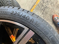 Continental - wintercontact - autobanden met aluminium vw velgen (4x) - afbeelding 2 van  14