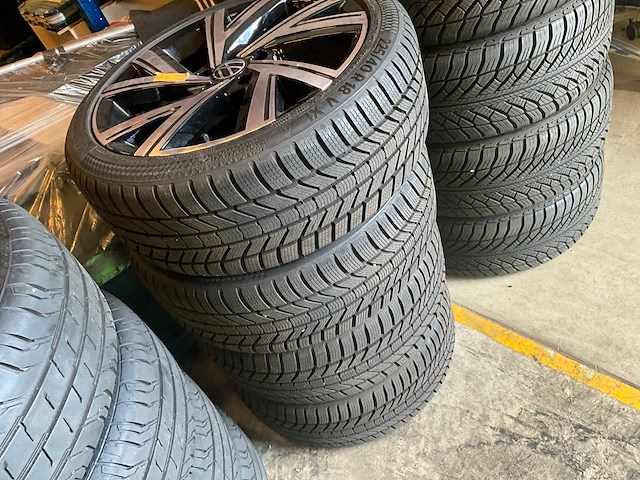Continental - wintercontact - autobanden met aluminium vw velgen (4x) - afbeelding 8 van  14