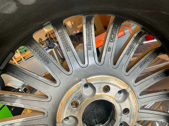 Continental - wintercontact - autobanden met aluminium vw velgen (4x) - afbeelding 5 van  14