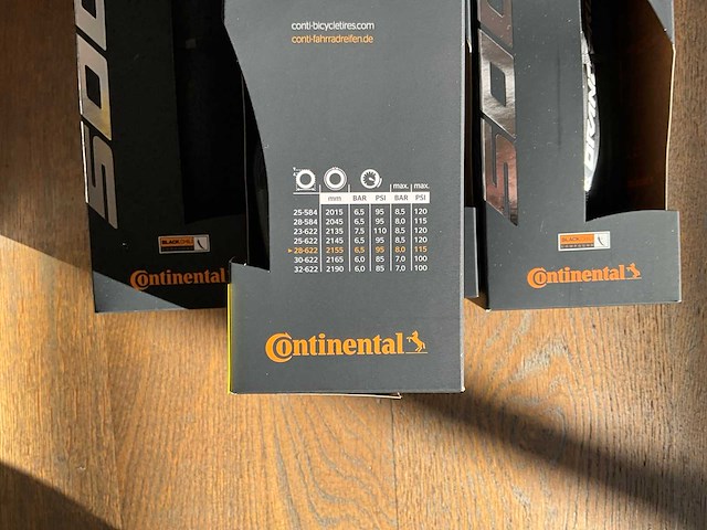 Continental 5000 fietsband 28-622 (4x) - afbeelding 3 van  3