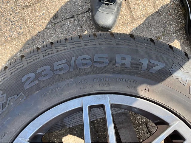 Continental / audi cross contact winterband + velg (4x) - afbeelding 3 van  15