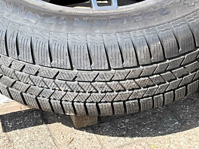 Continental / audi cross contact winterband + velg (4x) - afbeelding 4 van  15