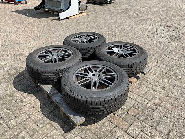 Continental / audi cross contact winterband + velg (4x) - afbeelding 1 van  15