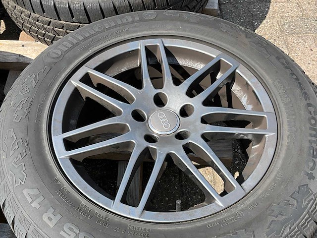 Continental / audi cross contact winterband + velg (4x) - afbeelding 14 van  15