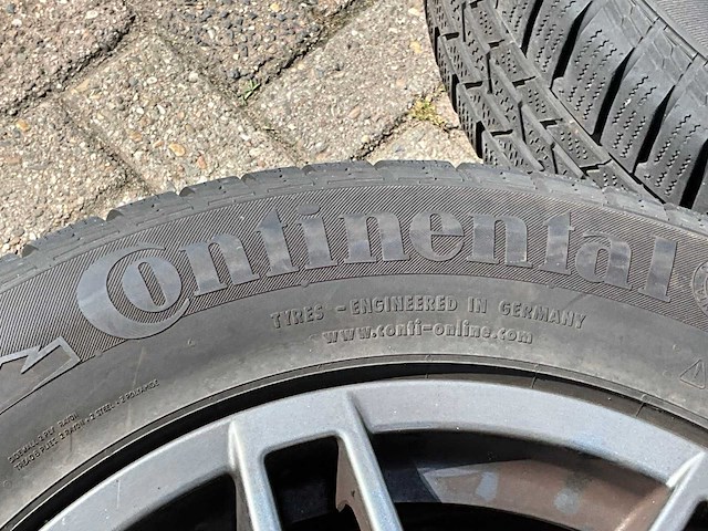 Continental / audi cross contact winterband + velg (4x) - afbeelding 15 van  15