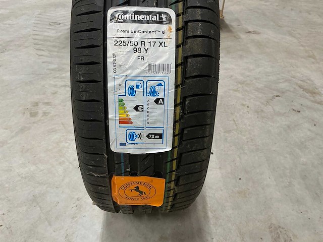 Continental autoband 225/50 r17 y xl - afbeelding 4 van  4