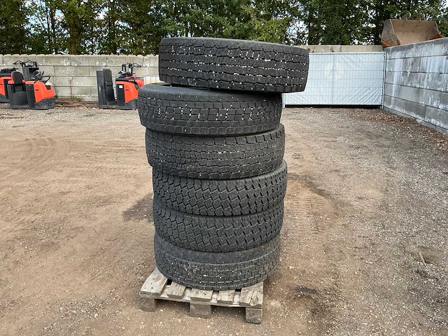 Continental hdw2 scandinavia 275/70r22.5 vrachtwagenband (6x) - afbeelding 3 van  5