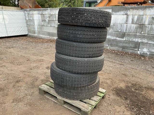 Continental hdw2 scandinavia 275/70r22.5 vrachtwagenband (6x) - afbeelding 2 van  5