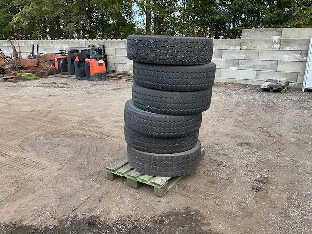 Continental hdw2 scandinavia 275/70r22.5 vrachtwagenband (6x) - afbeelding 3 van  5