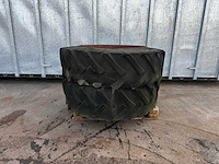 Continental – landbouwband ac51 16.9 r34 met velg 8-gaats (2x) - afbeelding 1 van  3