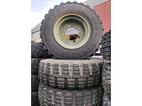 Continental mpt op velg - 8 gaats 12,5 r20 - velg (4x) - afbeelding 2 van  7