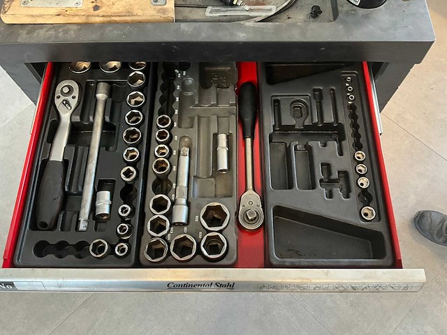 Continental stahl gereedschapswagen - afbeelding 3 van  4