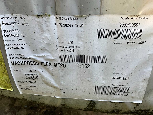 Continental vacupress flex pers- zuigslang - afbeelding 4 van  4