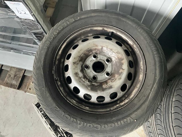 Continental van contact2 autoband (4x) - afbeelding 2 van  3
