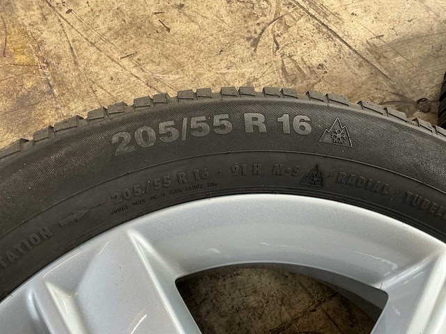 Continental winter contact ts 830 banden, velgen (4x) - afbeelding 2 van  10