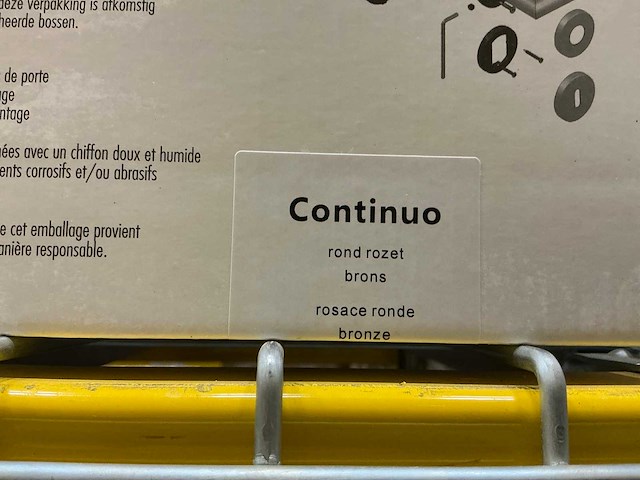 Continuo rond rozet deurbeslag (32x) - afbeelding 3 van  4