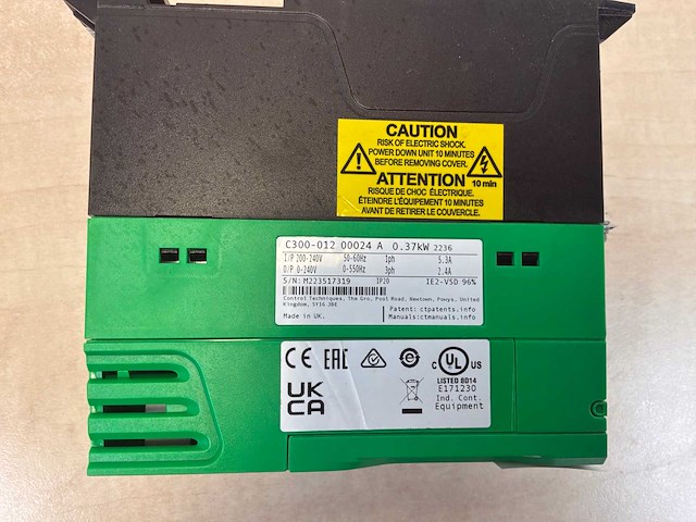 Control techniques c300-12 frequentieregelaar - afbeelding 3 van  3