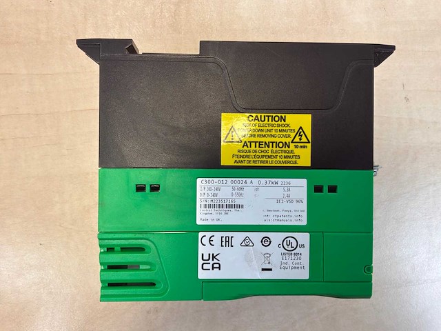 Control techniques c300-12 frequentieregelaar - afbeelding 3 van  3