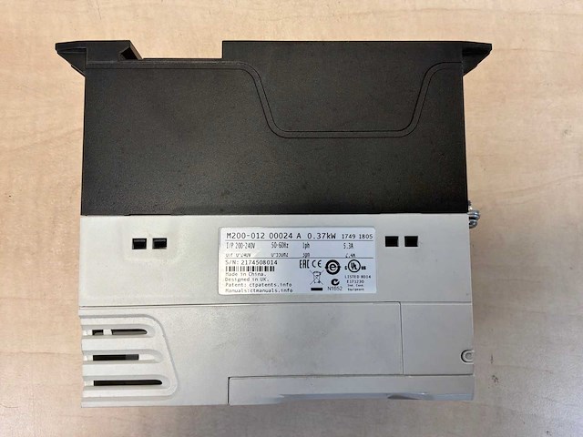 Control techniques nedic m200-012 frequentieregelaar - afbeelding 3 van  3