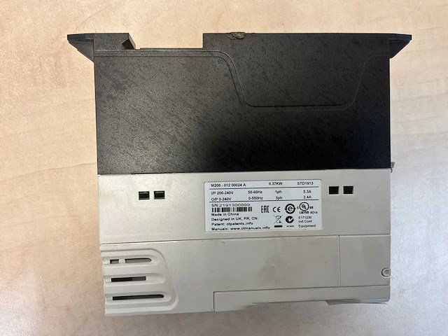 Control techniques nedic m200-012 frequentieregelaar - afbeelding 3 van  3