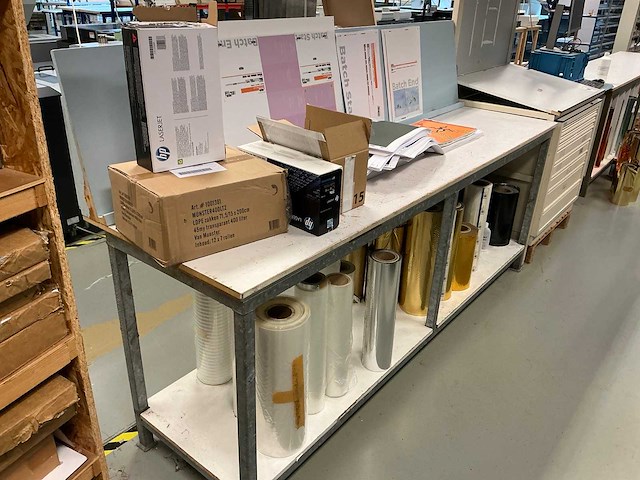 Controle tafel met werktafels - afbeelding 2 van  6