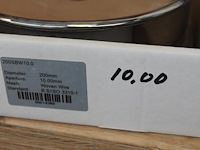 Controlezeef met diameter 200 mm. zeefmaat 10.00mm. - afbeelding 3 van  3
