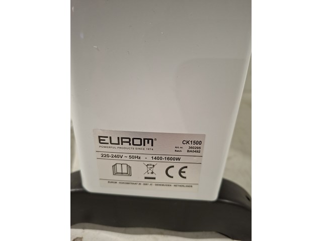 Convectorkachel, eurom, ck1500 - afbeelding 3 van  6