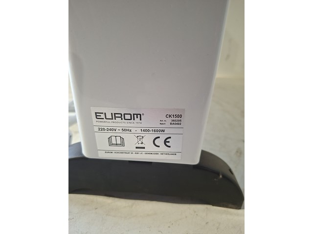 Convectorkachel, eurom, ck1500 - afbeelding 3 van  6