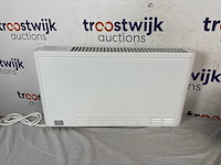 Convectorkachel safe-t-convect - wit + emerio pizzarette origineel - 6 persoons pizza oven - afbeelding 2 van  3