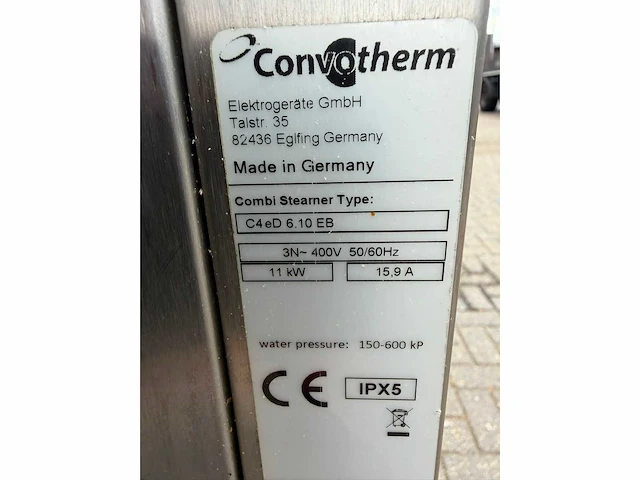 Convotherm - c4 ed - combisteamer - afbeelding 7 van  7
