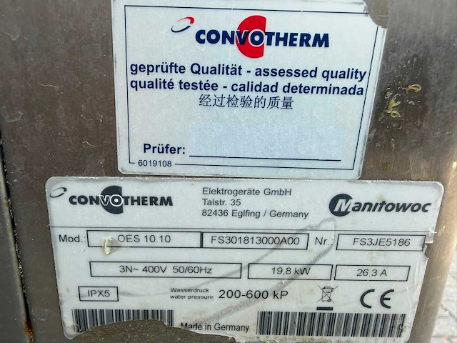 Convotherm - oes 10.10 - combisteamer - afbeelding 3 van  3