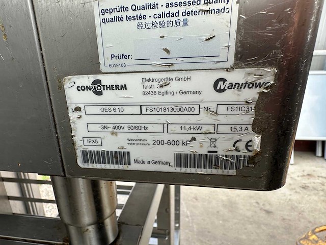 Convotherm - oes 6.10 - combisteamer - afbeelding 8 van  8
