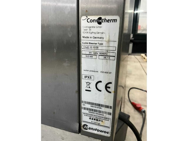 Convotherm c4 e.d. 10.10 eb combisteamer - afbeelding 6 van  6