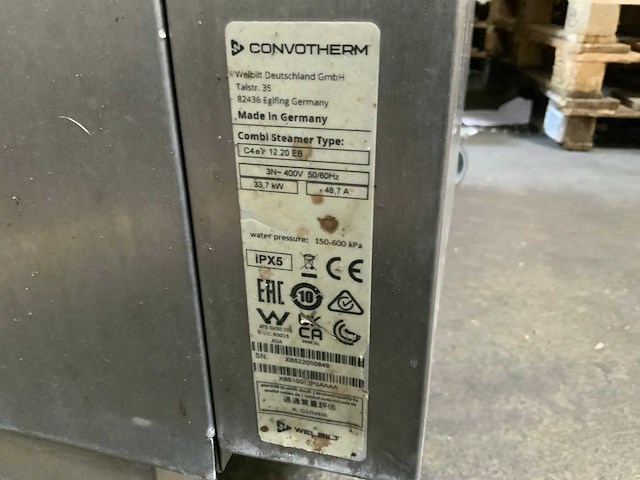 Convotherm c4 er 12.20 eb combisteamer - afbeelding 5 van  7